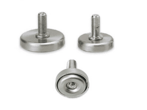 MKPS Series stainless steel leveling guides by Sugatsune